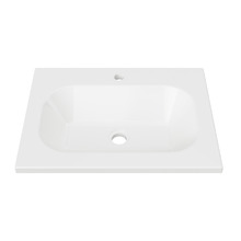 Stadium Slim Countertop with Single Integrated Basin